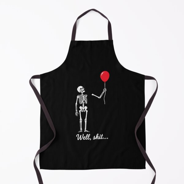 Item preview, Skeleton Lost Balloon Well Shit Funny Gothic Skull Halloween designed and sold by Dmo3HarkoArt.