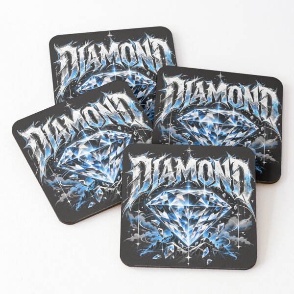 Item preview, Diamond – Crystal Gem Urban Aesthetic | Premium Blue Diamond Art designed and sold by UNVYRE.