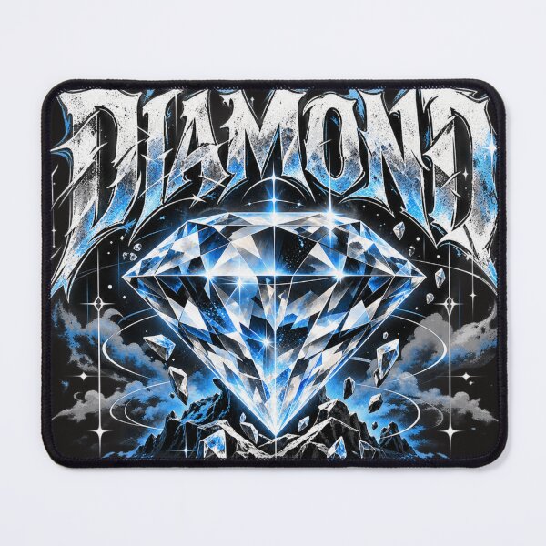 Item preview, Diamond – Crystal Gem Urban Aesthetic | Premium Blue Diamond Art designed and sold by UNVYRE.