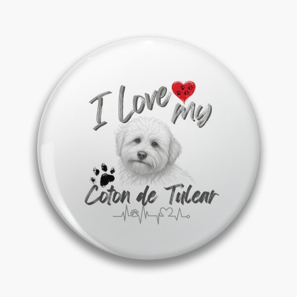 Item preview, I love my Coton de tulear  designed and sold by iRenza.