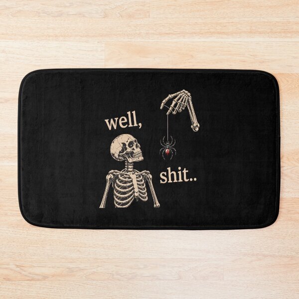 Item preview, Skeleton Lost Balloon Well Shit Funny Gothic Skull Halloween designed and sold by Dmo3HarkoArt.