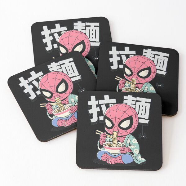 Item preview, Cute Chibi Spider Noodle Eater Japanese Ramen Vintage Graphic designed and sold by RamonaTeal.