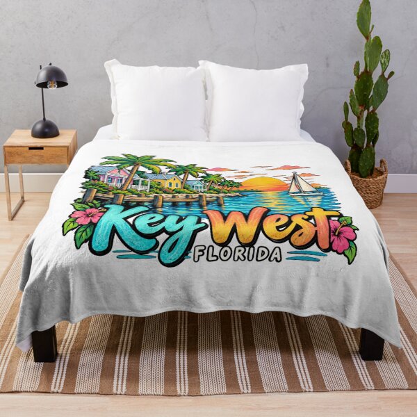 Item preview, Hand Drawn Key West Florida Travel Souvenir Landmark Gift designed and sold by MichaeIRellov.