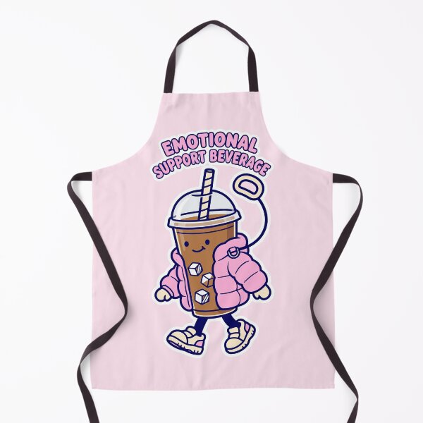 Item preview, Emotional Support Beverage Funny Iced Coffee designed and sold by KungPowUnicorn.