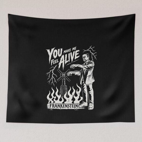 Item preview, Frankenstein Tshirts Vintage Monster Gothic Halloween designed and sold by welshverniceABC.