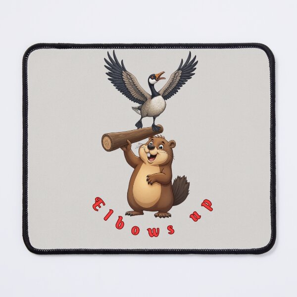 Item preview, Elbows Up beaver and Canada goose designed and sold by DAscroft.
