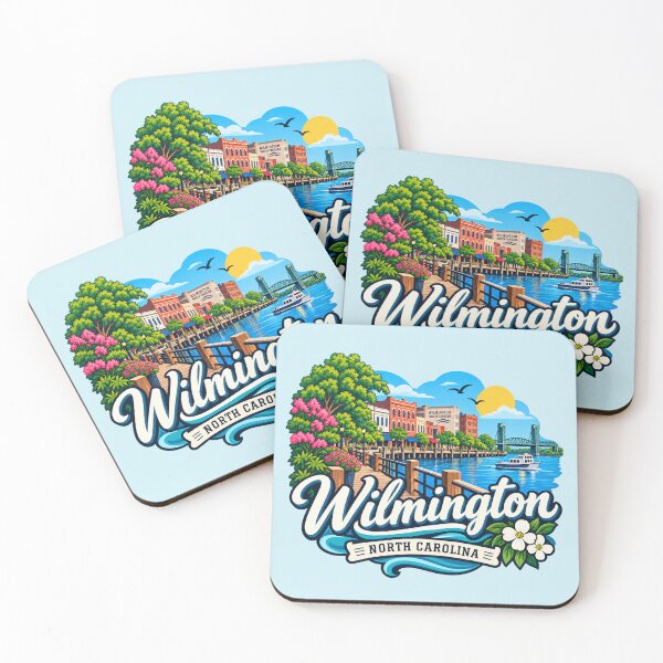 Item preview, Wilmington, North Carolina - Riverwalk designed and sold by Myra365Art.