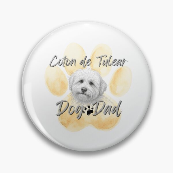 Item preview, Coton de tulear dog dad designed and sold by iRenza.