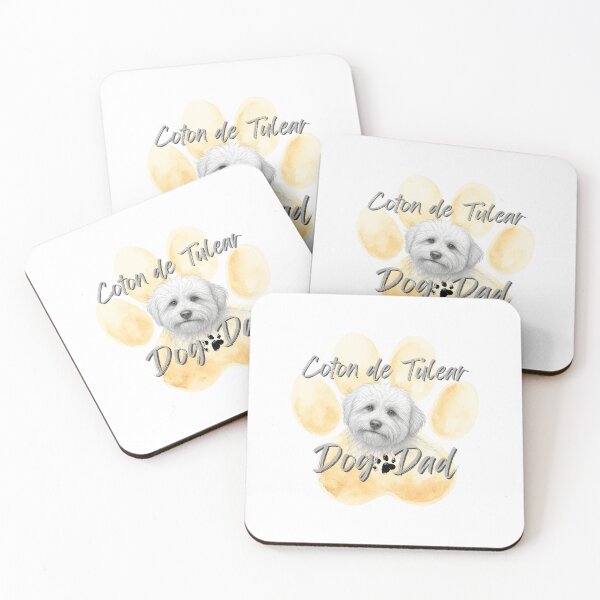 Item preview, Coton de tulear dog dad designed and sold by iRenza.