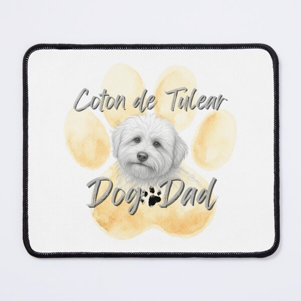 Item preview, Coton de tulear dog dad designed and sold by iRenza.