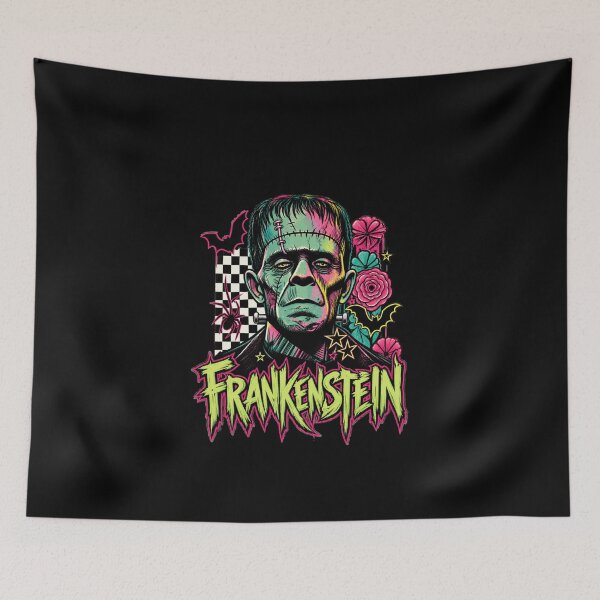 Item preview, Frankenstein Tshirts Retro Gothic Horror Movie Lover designed and sold by welshverniceABC.