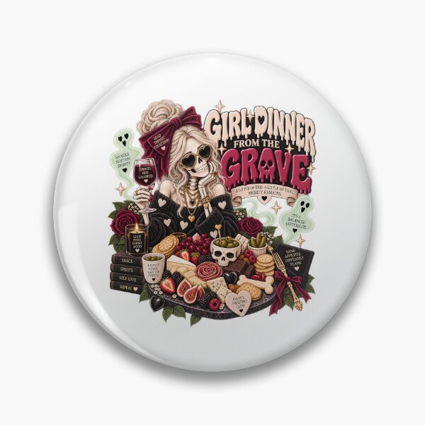 Item preview, ⚡Dead Trendy Collection⚡- Girl Dinner from the Grave designed and sold by WheelieGdArt.
