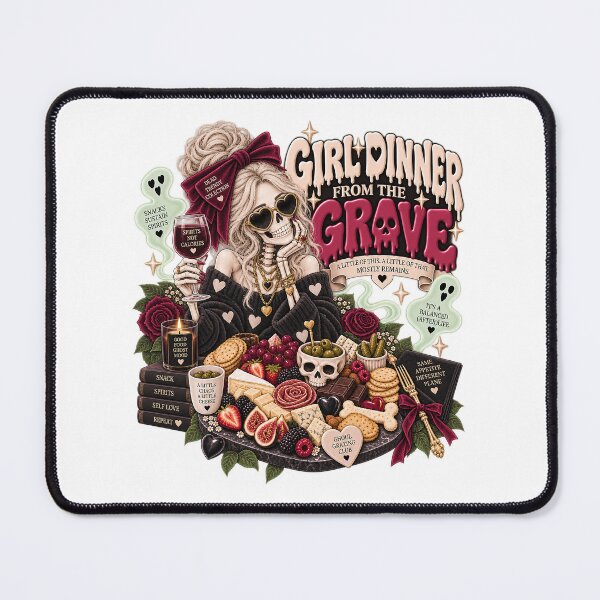 Item preview, ⚡Dead Trendy Collection⚡- Girl Dinner from the Grave designed and sold by WheelieGdArt.