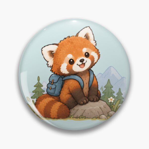 Item preview, Little Explorer Red Panda designed and sold by MellowMunchkins.