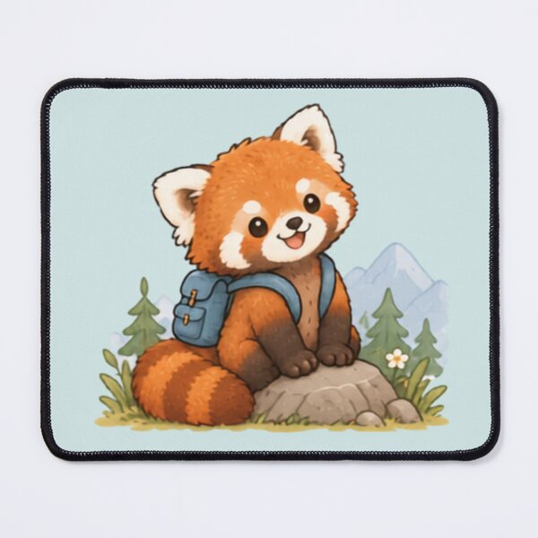 Item preview, Little Explorer Red Panda designed and sold by MellowMunchkins.