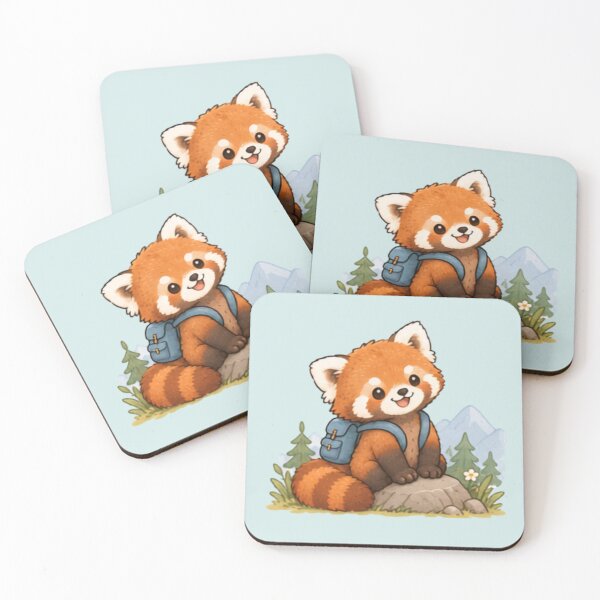 Item preview, Little Explorer Red Panda designed and sold by MellowMunchkins.