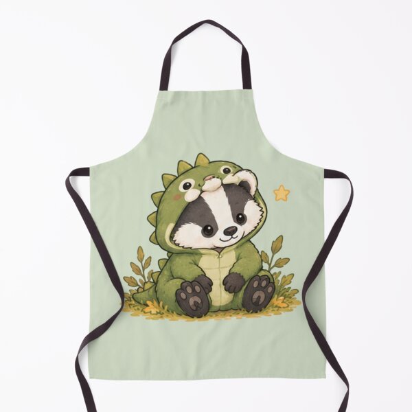 Item preview, Cute Dino Badger designed and sold by MellowMunchkins.