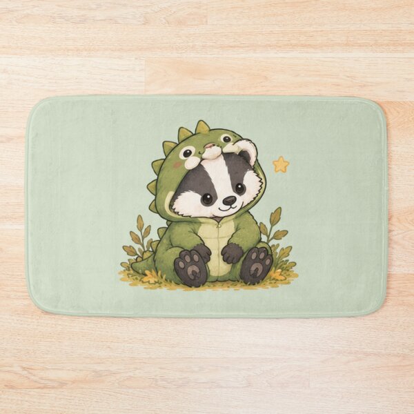 Item preview, Cute Dino Badger designed and sold by MellowMunchkins.