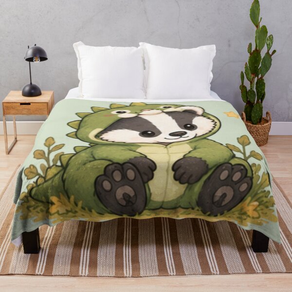 Item preview, Cute Dino Badger designed and sold by MellowMunchkins.
