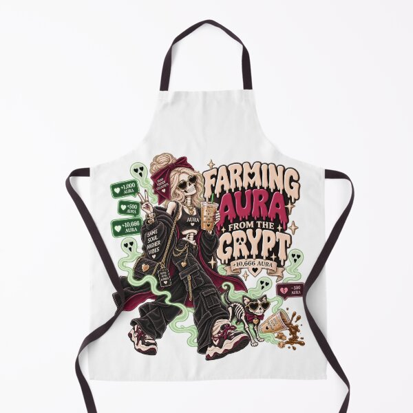 Item preview, ⚡Dead Trendy Collection⚡- Farming Aura From The Crypt designed and sold by WheelieGdArt.