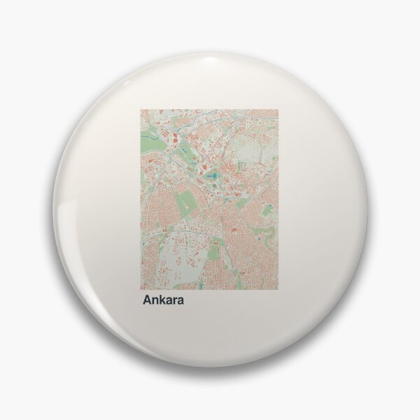 Item preview, Ankara Minimalistic Map Art designed and sold by MapsNerd.