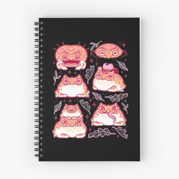 Item preview, Cute Strawberry Pacman Frog Kawaii Horned Toad Sticker Design designed and sold by AnimeSH9.