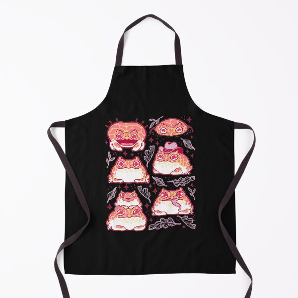 Item preview, Cute Strawberry Pacman Frog Kawaii Horned Toad Sticker Design designed and sold by AnimeSH9.