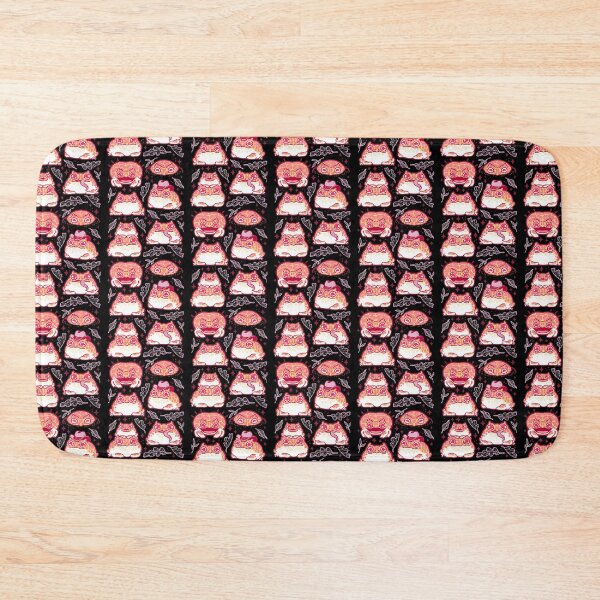Item preview, Cute Strawberry Pacman Frog Kawaii Horned Toad Sticker Design designed and sold by AnimeSH9.