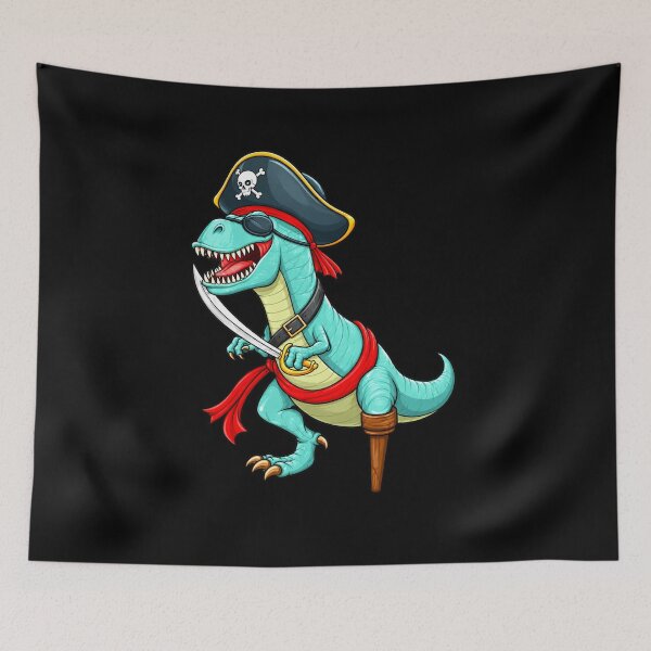 Item preview, Pirate Dinosaur T Rex Funny Tyrannosaurus Halloween designed and sold by EricCotanori.