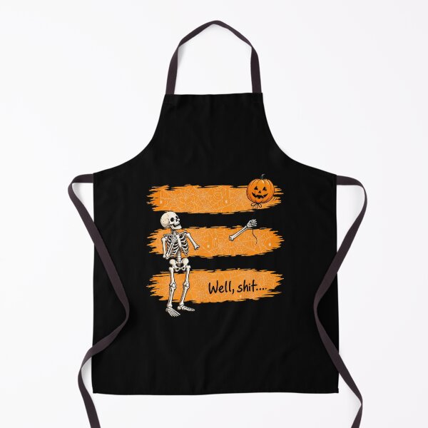 Item preview, Skeleton Lost Balloon Well Shit Halloween Gothic Sarcastic Funny designed and sold by Dmo3HarkoArt.