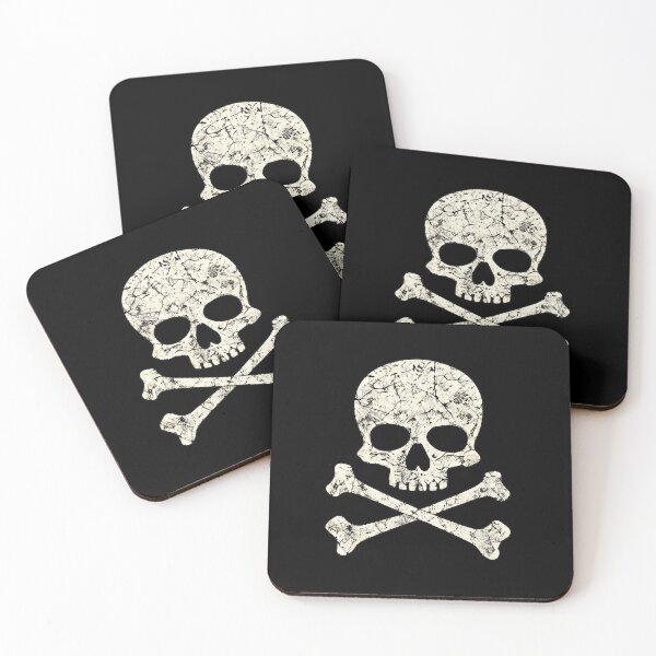 Item preview, Skull Crossbones Halloween Skeleton Jolly Roger designed and sold by EricCotanori.
