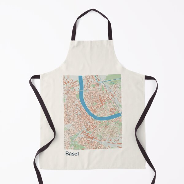 Item preview, Basel Minimalistic Map Art designed and sold by MapsNerd.