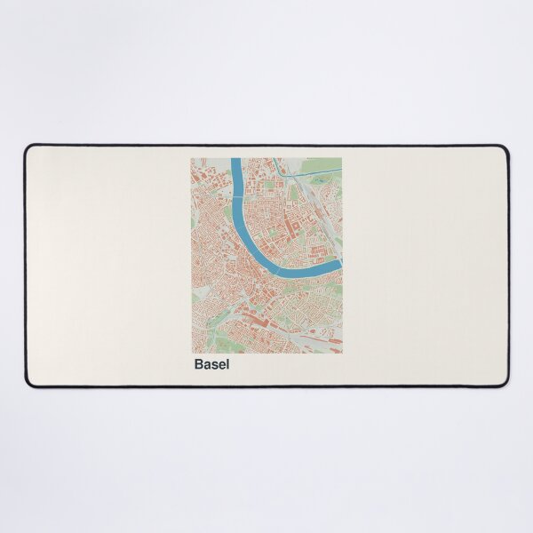 Item preview, Basel Minimalistic Map Art designed and sold by MapsNerd.