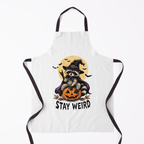 Item preview, Stay Weird Cute Witchy Raccoon Halloween Pumpkin Spooky designed and sold by Aniverlia.
