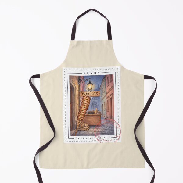 Item preview, Prague Trdelník Street Stall — Czech Pastry Art designed and sold by stickercuffs.