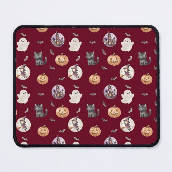 Item preview, Cute Spooky Halloween Stickers Black Cat Witch Castle designed and sold by PawtopiaArt.