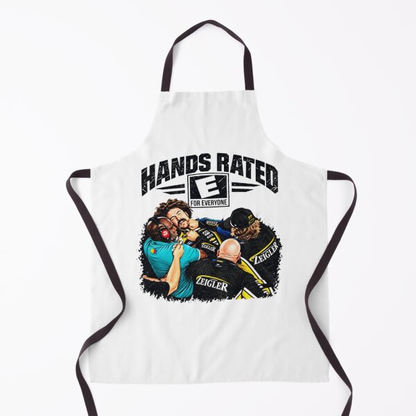 Item preview, Hands Rated E For Everyone Shirt Ryan Blaney Vs Carson Hocevar Racing designed and sold by bretportmarow.