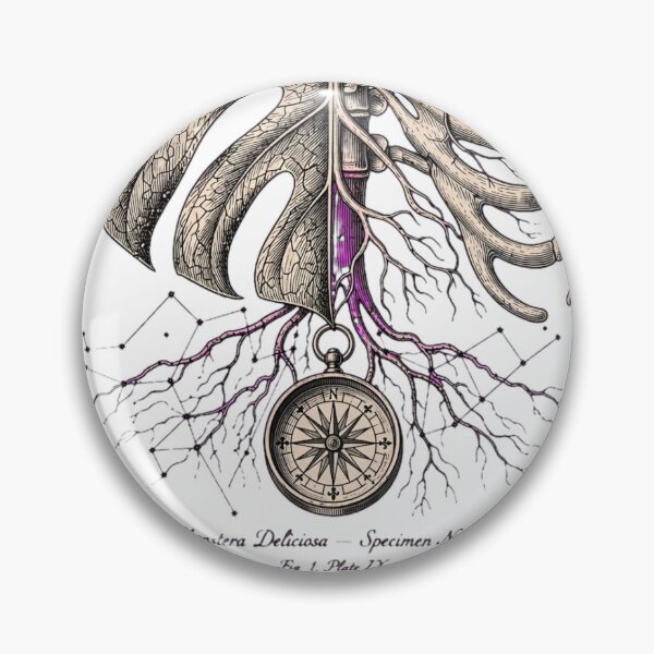Item preview, Monstera Anatomy Ribcage Constellation Specimen designed and sold by Aisha Reda.