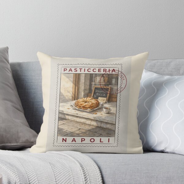 Item preview, Naples Sfogliatella Bakery Moment — Italian Pastry Art designed and sold by stickercuffs.
