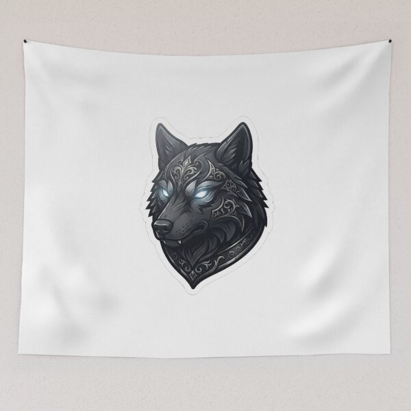 Item preview, Dark Wolf Sticker ? | Shadow Wolf – designed and sold by AdityaShop18.