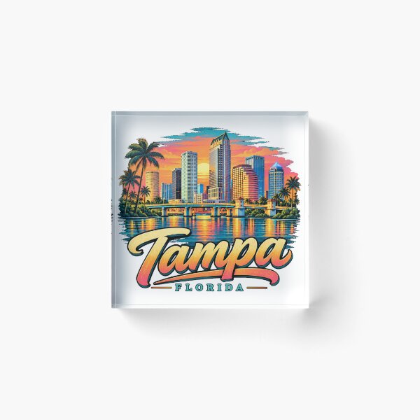Item preview, Vintage Tampa Florida Travel Souvenir Landmark Gift designed and sold by MichaeIRellov.