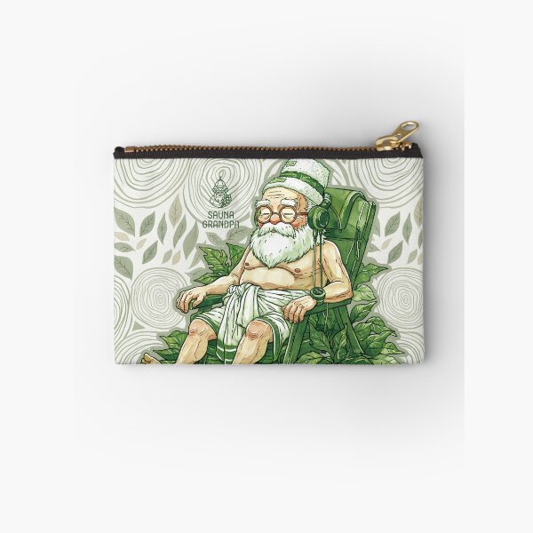 Item preview, 「Sauna Grandpa」Relaxing Grandpa Totonoi - Cute -Tree Rings designed and sold by WABISABIMOMENTS.