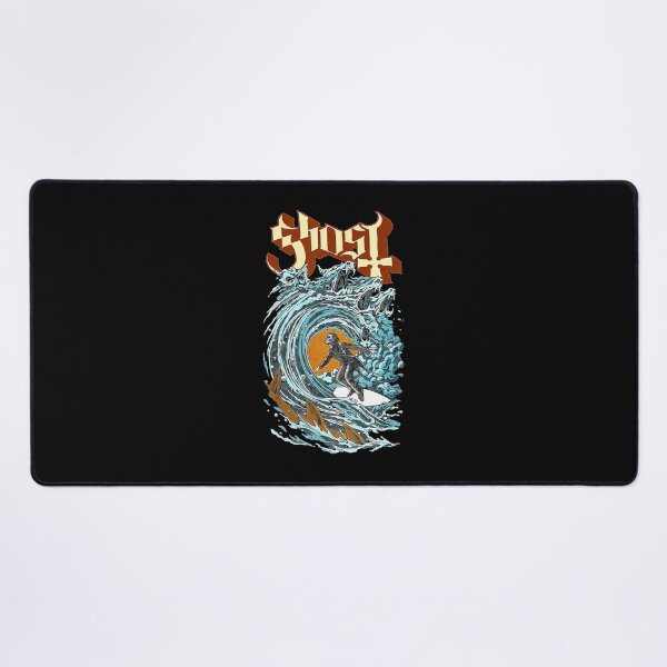 Item preview, Retro Surfing Ghoul Giant Wave Illustration designed and sold by JamesMRobins.