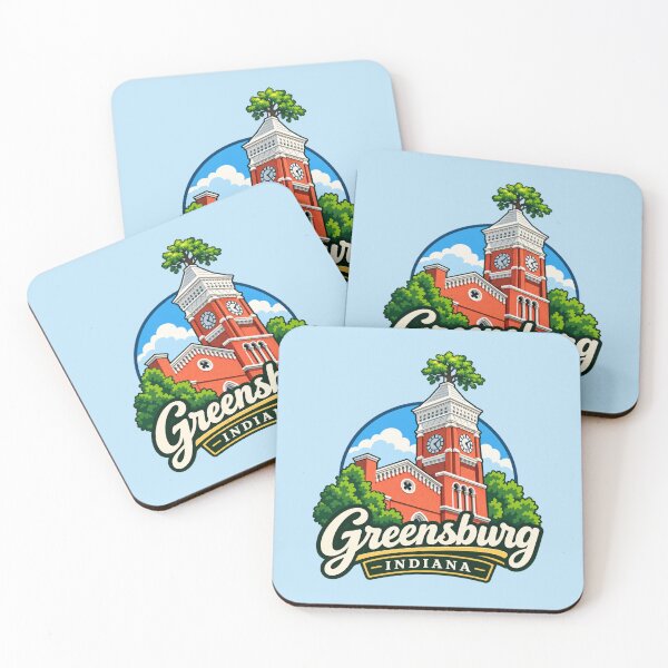 Item preview, Greensburg, Indiana - Courthouse Tree designed and sold by Myra365Art.
