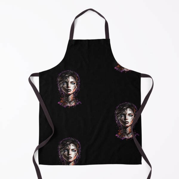 Item preview, Blue Eyed Warrior Girl - Abstract Splatter Streetwear Design designed and sold by Aisha Reda.