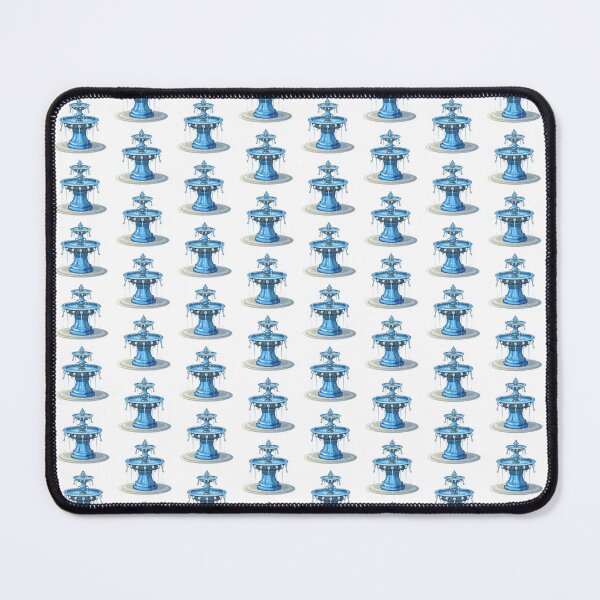 Item preview, Magical Blue Water Fountain Illustration designed and sold by New-School-Wave.