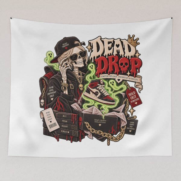 Item preview, ⚡Dead Trendy Collection⚡- Dead Drop designed and sold by WheelieGdArt.