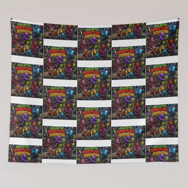 Item preview, Alien Galactic Wrestling Federation designed and sold by FinleyFamilyDes.