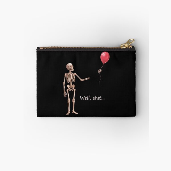 Item preview, Well Skeleton Holding Balloon Gothic Halloween designed and sold by Dmo3HarkoArt.