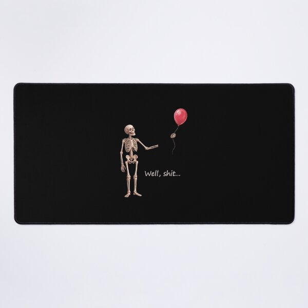Item preview, Well Skeleton Holding Balloon Gothic Halloween designed and sold by Dmo3HarkoArt.